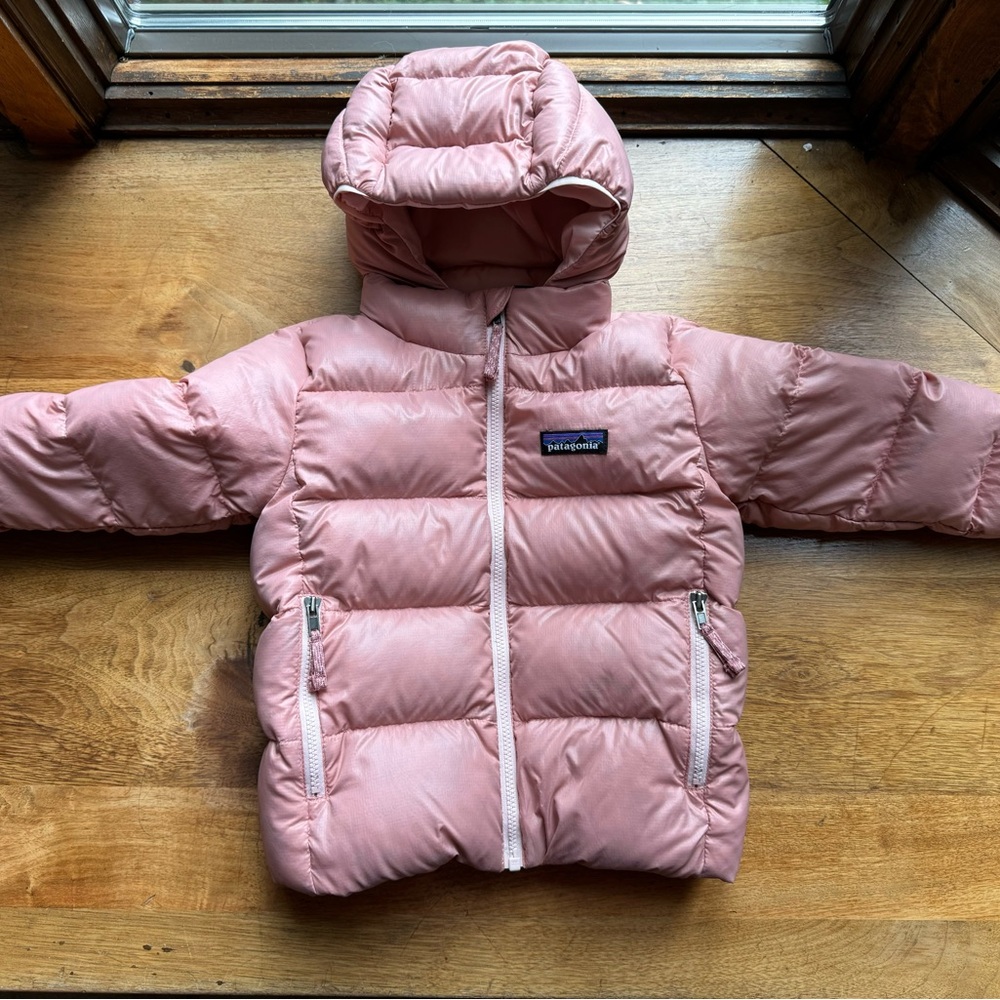 Pink Patagonia Puffer Jacket